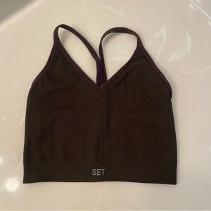 SET Active Brown Sports Bra Intimates